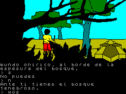 Screen from El Hacedor de Suenos