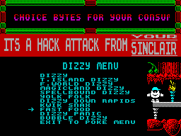 Screen from Hack Attack