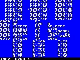 Screen from The Hacker