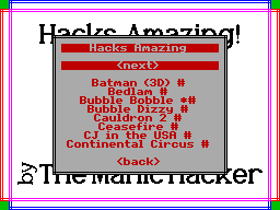 Screen from Hacks Amazing!