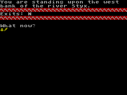 Screen from Hades