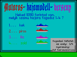 Screen from Hajoverseny