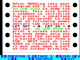 Screen from Handydump!