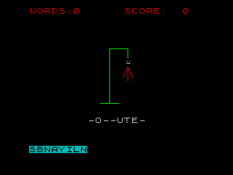 Screen from Hangman