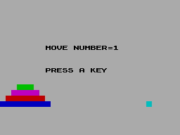 Screen from Hanoi's Towers