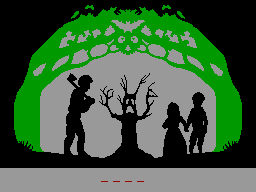 Screen from Hansel and Gretel