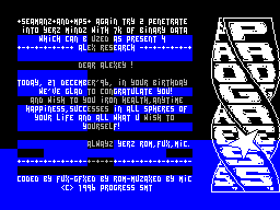 Screen from Happy Birthday Alex