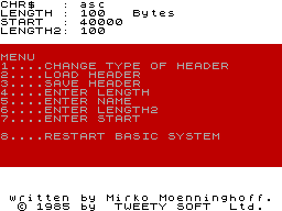 Screen from Header Cracker