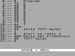 Screen from Header Editor