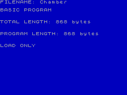 Screen from Header Reader