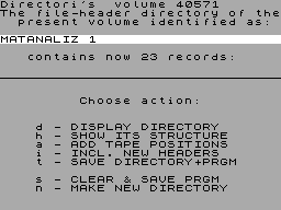 Screen from Headerlist