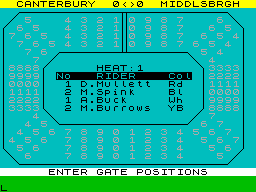 Screen from Heat Leader '97