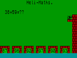 Screen from Heli-Maths