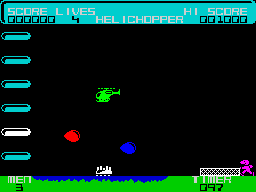 Screen from Helichopper