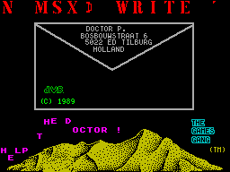 Screen from Help the Doctor