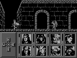 Screen from Heroes of the Lance
