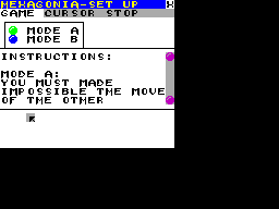 Screen from Hexagonia