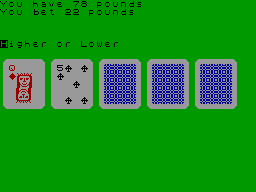 Screen from Hi-Lo