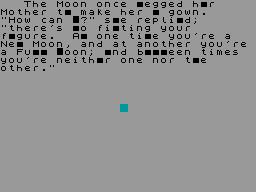 Screen from Hidden Letters