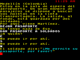 Screen from The Hideous
