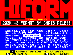 Screen from Hiform