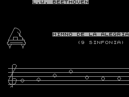 Screen from Himno de la Alegria