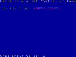 Screen from The Hitch-Hikers Guide to the Galaxy