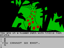 Screen from The Hobbit