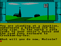 Screen from A Holiday to Remember