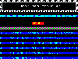 Screen from Hooy Mag issue 1