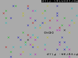 Screen from Horizontal/Vertical Flip