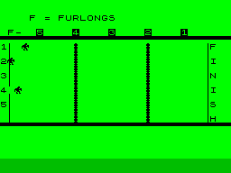 Screen from Horse Race