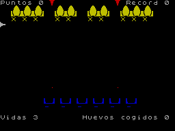Screen from Huevos Alienigenas