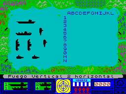 Screen from Hundir la Flota