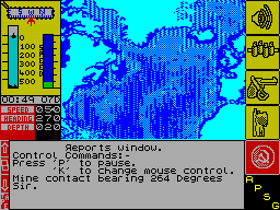 Screen from The Hunt for Red October - Based on the Book