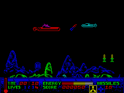 Screen from The Hunt for Red October - Based on the Movie