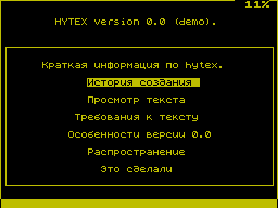 Screen from Hytex