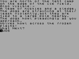 Screen from Ice Station Zero