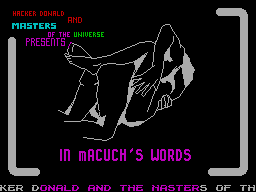 Screen from In Macuch's Words