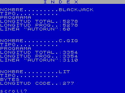Screen from Index