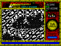 Screen from Indiana Jones and the Temple of Doom