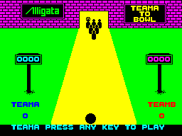 Screen from Indoor Bowling