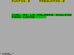 Screen from Ingles