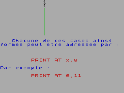 Screen from Initiation au BASIC 3