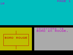 Screen from Initiation au BASIC 4