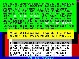 Screen from Inputrap