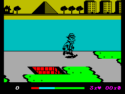 Screen from Inspector Gadget and the Circus of Fear