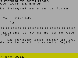 Screen from Integrales [2]