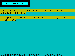 Screen from Integration
