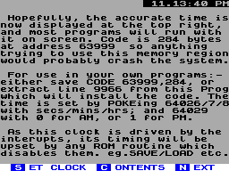 Screen from Interclock